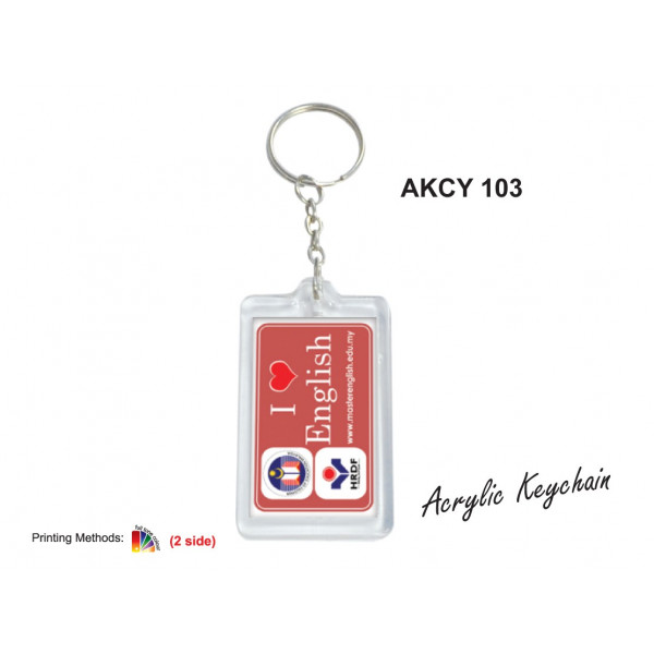 AKCY 103 Acrylic Keychain